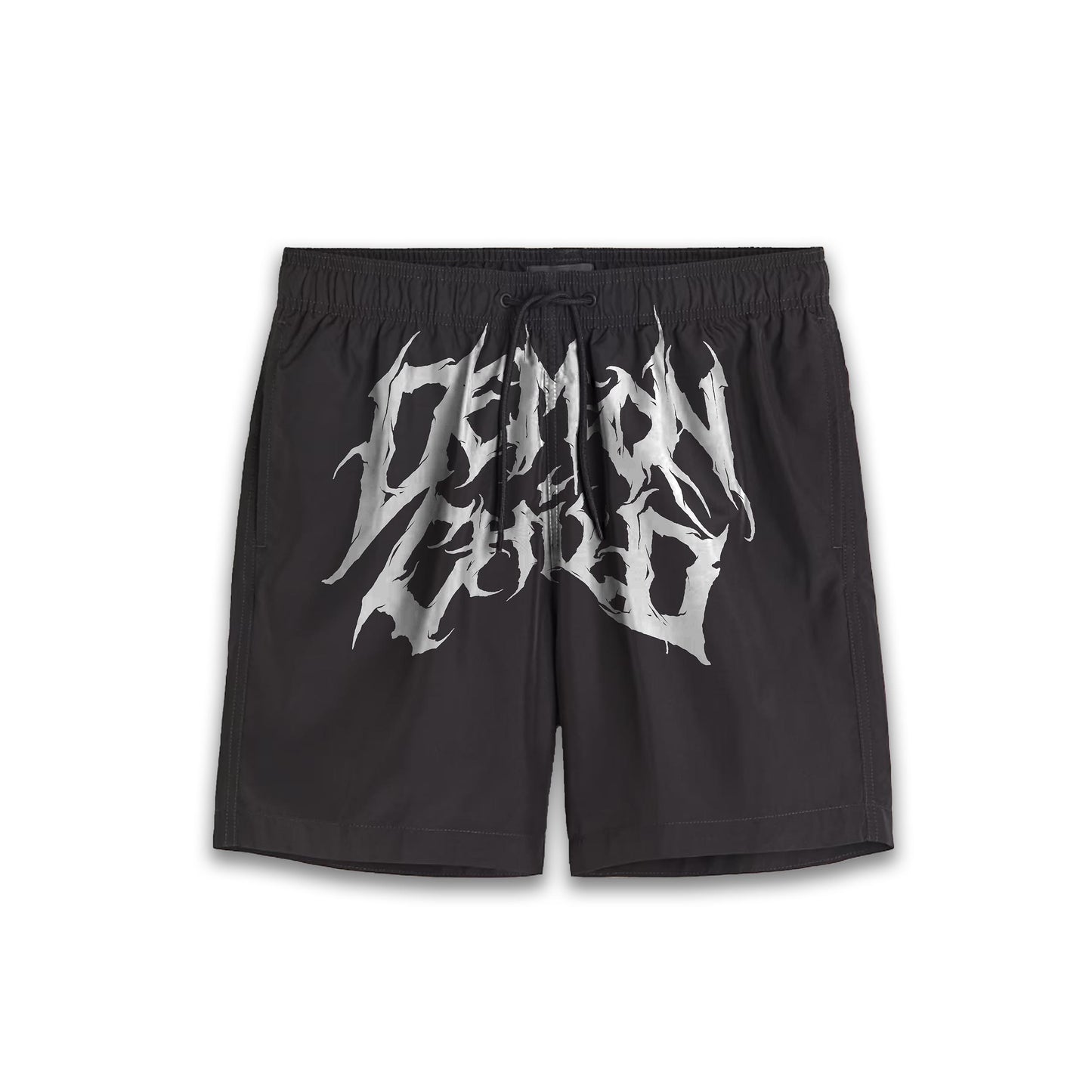 Black Logo Shorts
