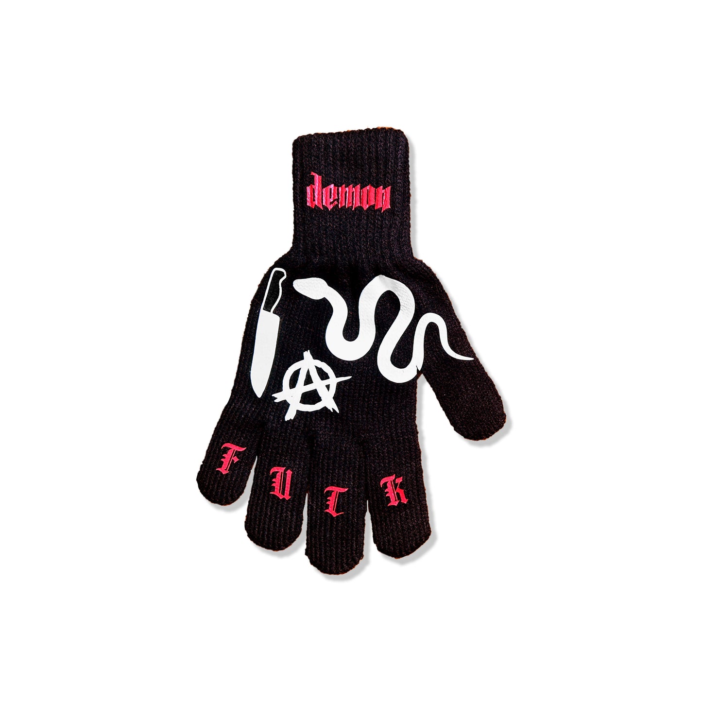 Demon Tattoo Gloves