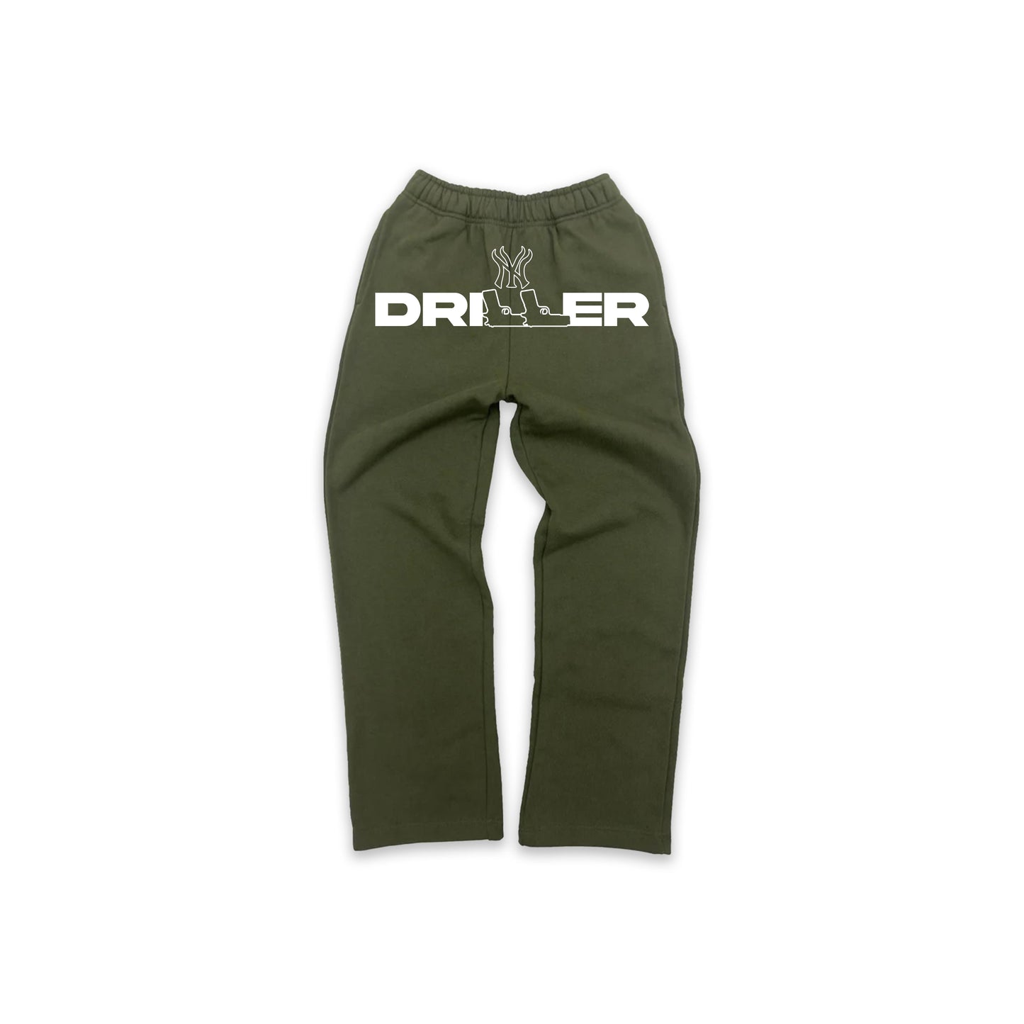GREEN NY DRILLER PANTS