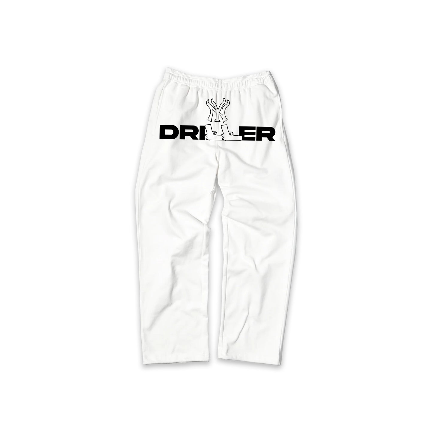 WHITE NY DRILLER PANTS