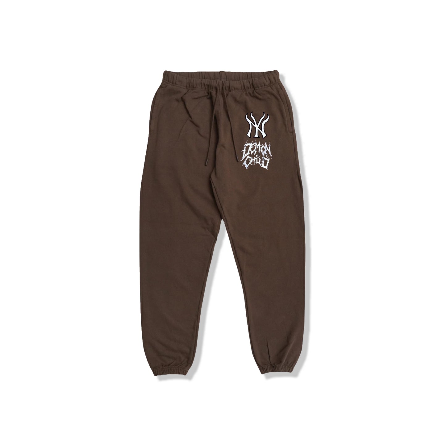 NY Logo Sweatpants Mocha