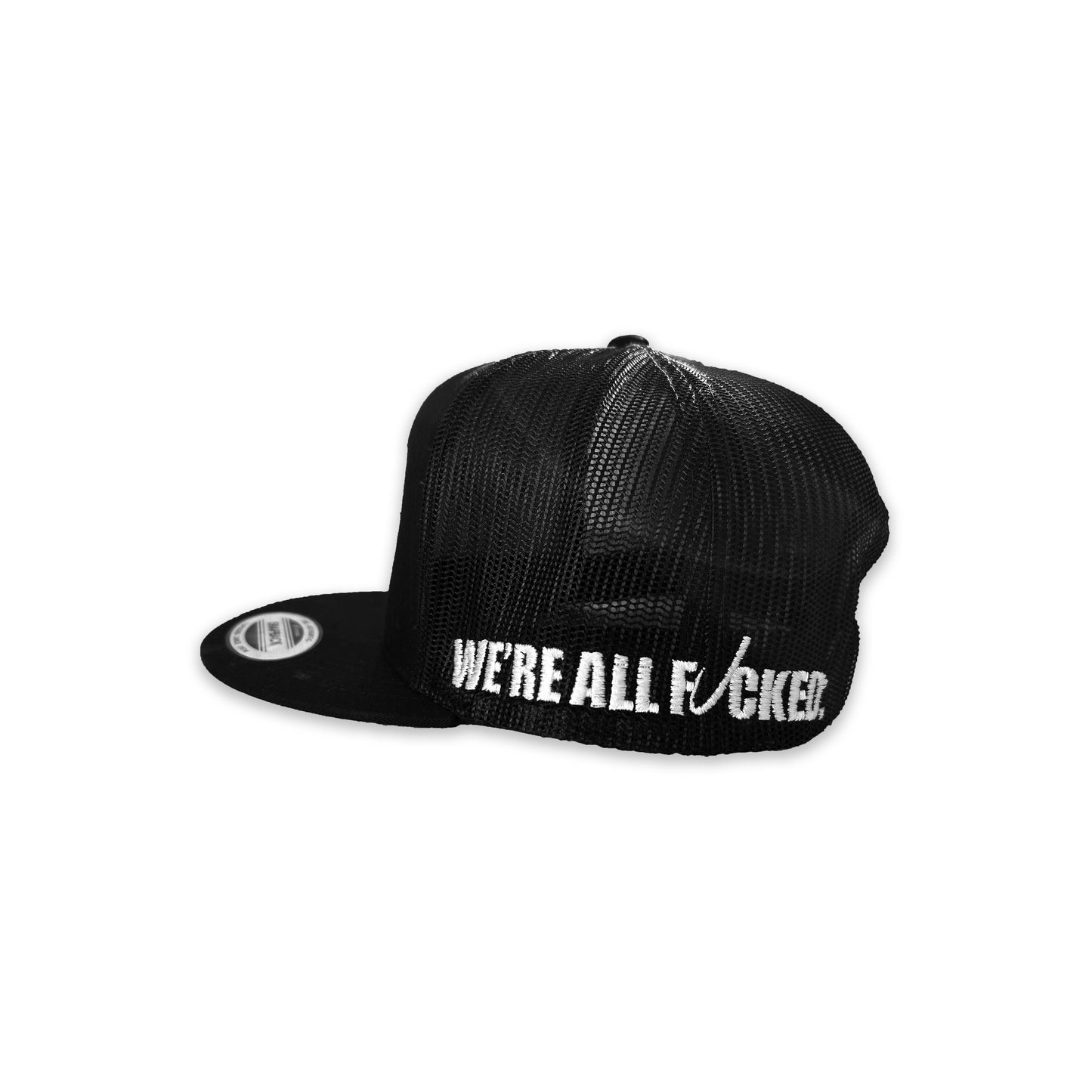NY Logo Trucker Hat – Demon Child Clothing Streetwear Snapback