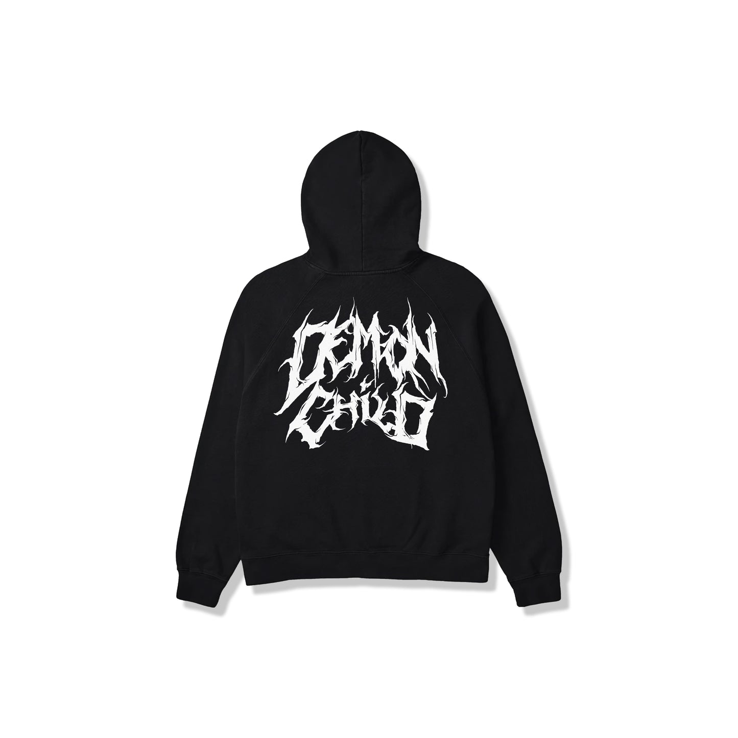 NY Skyline Hoodie Black – Demon Child Clothing Streetwear Graphic Hoodie