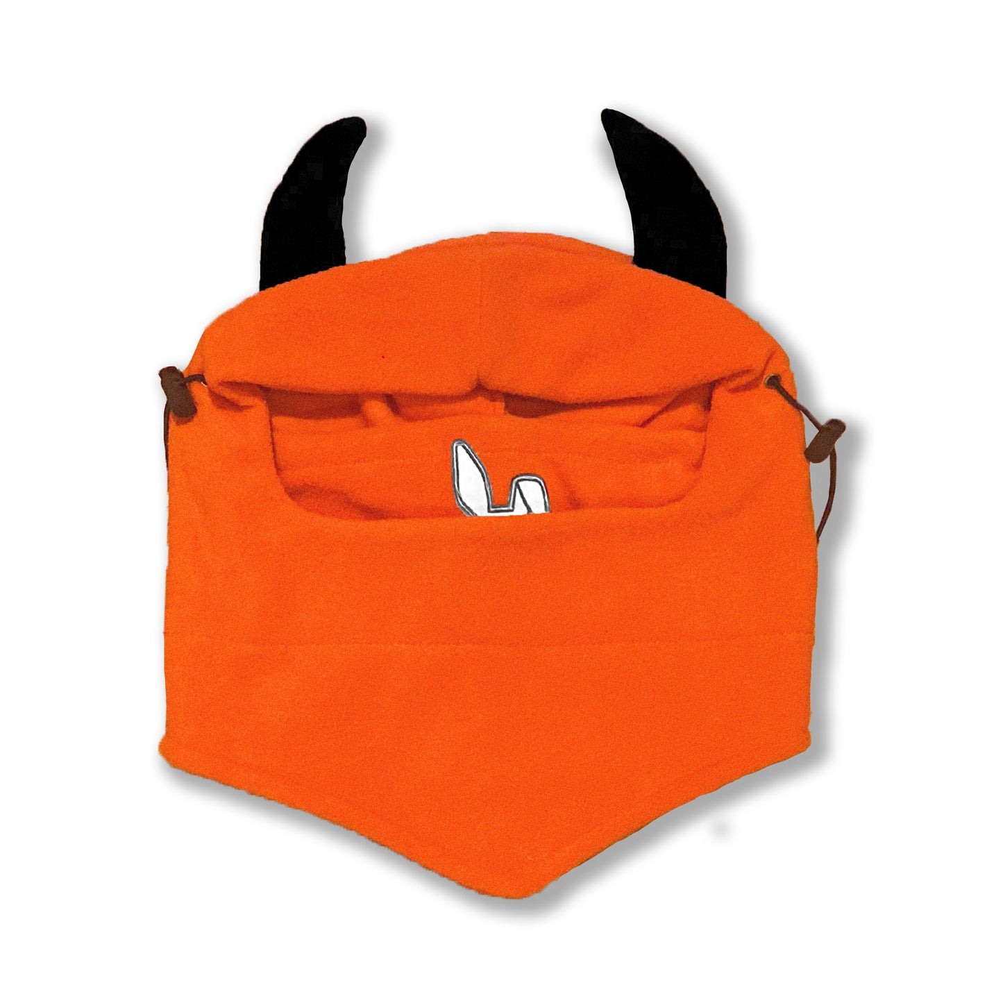 Demon Ski Mask Orange