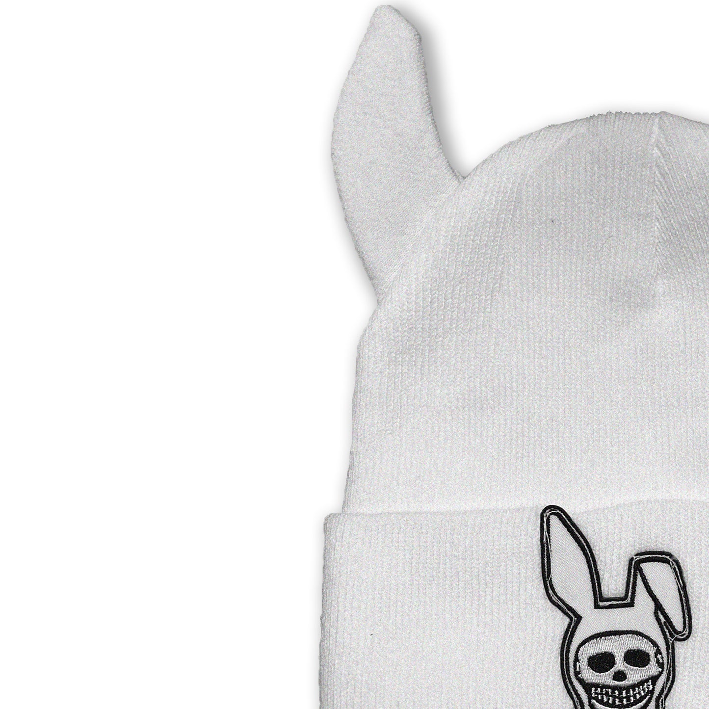 Demon Beanie in White