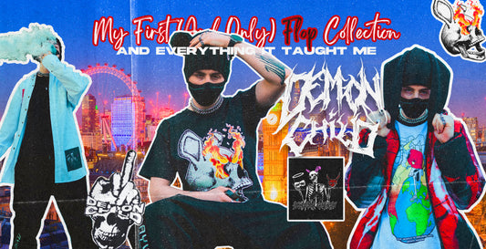 Demon Child Clothing Flop Collection Blog featuring artist BVDLVD