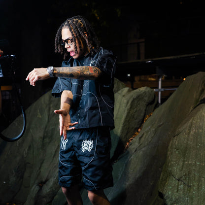 NY Track Summer Shorts (Black)