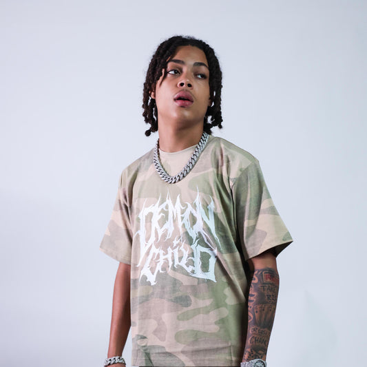 Camo Logo T-Shirt