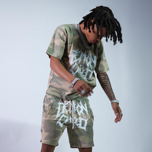 Camo Logo Shorts