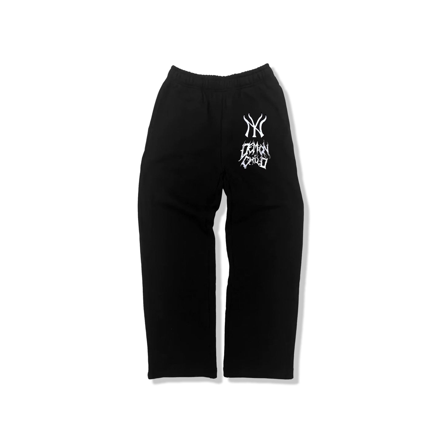 NY Logo Flared Sweatpants