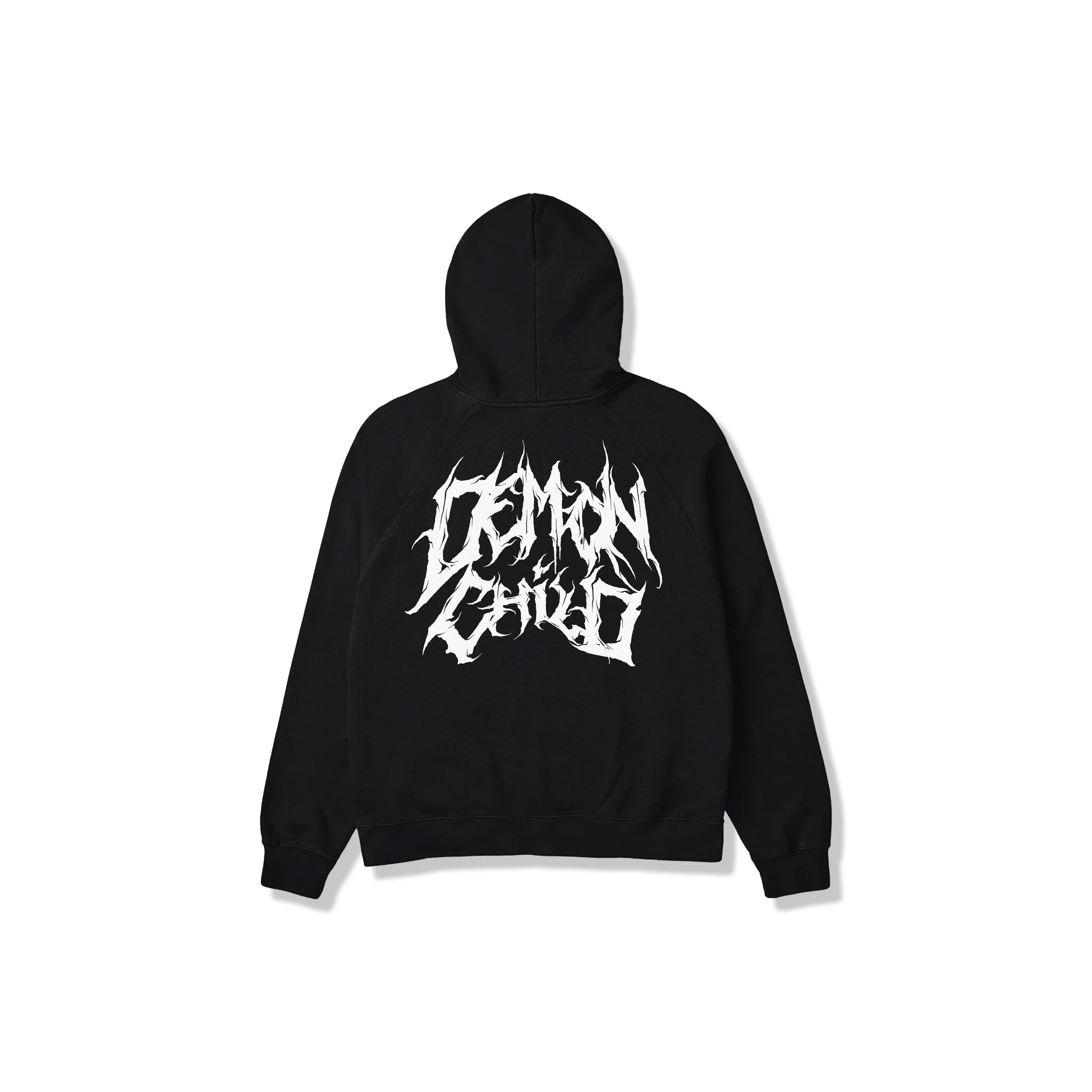 NY Skyline Hoodie Black – Demon Child Clothing Streetwear Graphic Hoodie