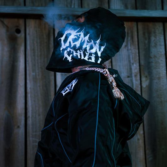 Black Logo Balaclava