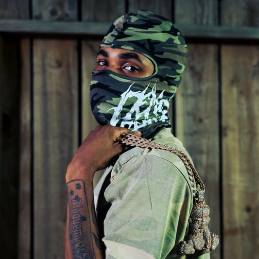 Camo Logo Balaclava