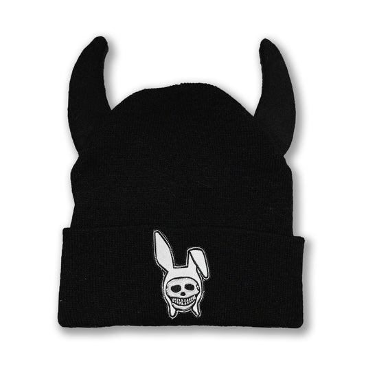 Demon Beanie in Black