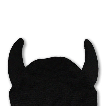Demon Beanie in Black