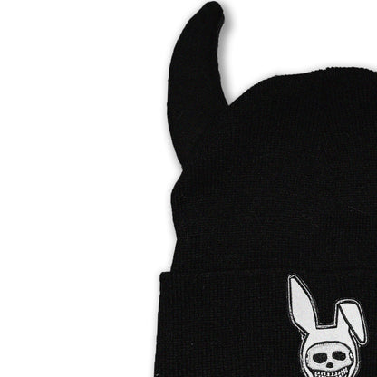 Demon Beanie in Black