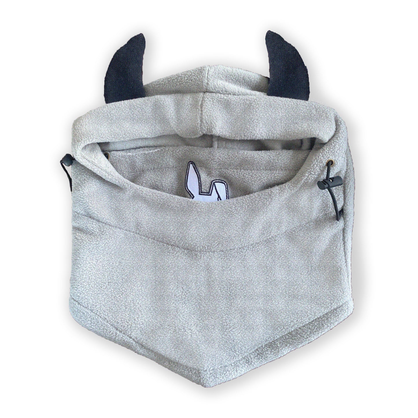 Demon Ski Mask Grey