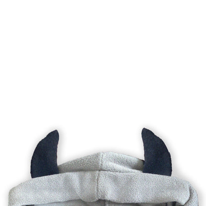 Demon Ski Mask Grey