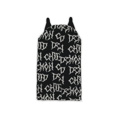 Knitted Demon Ski Mask