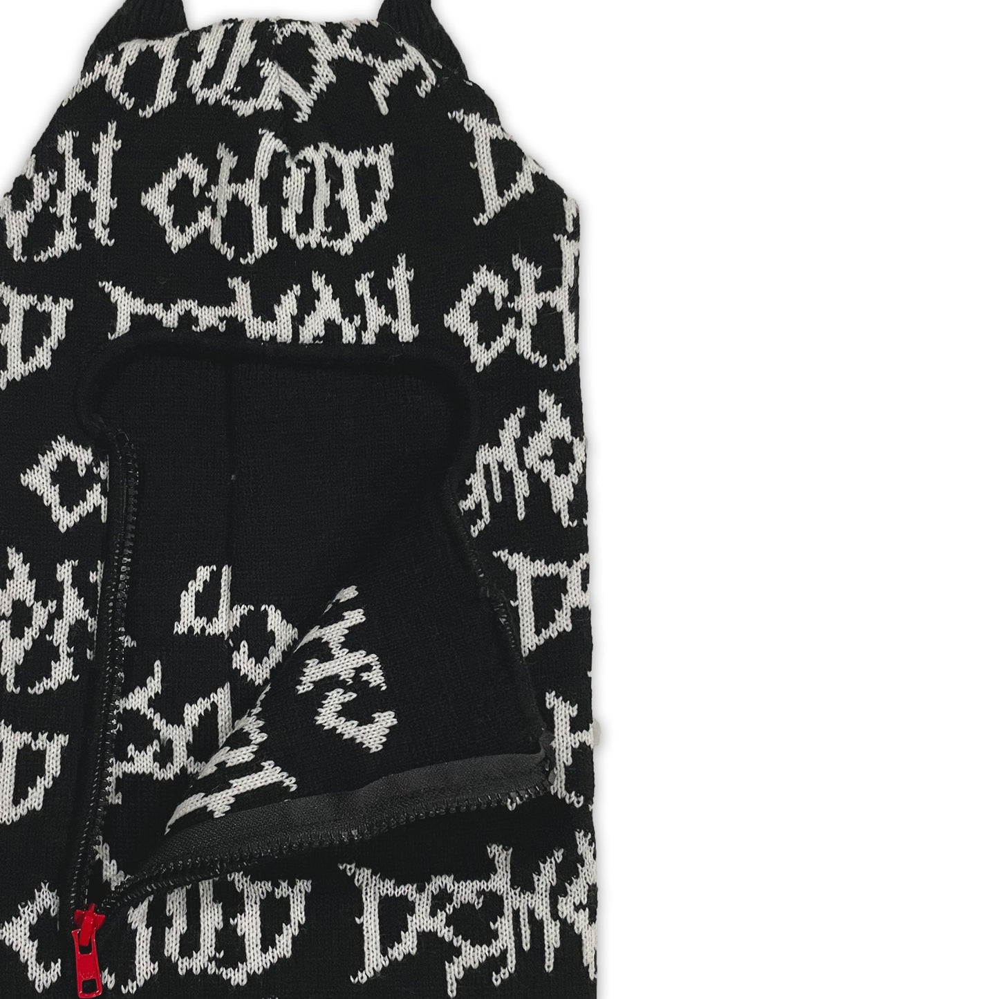 Knitted Demon Ski Mask