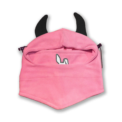 Demon Ski Mask Pink