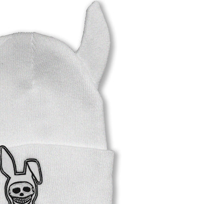 Demon Beanie in White